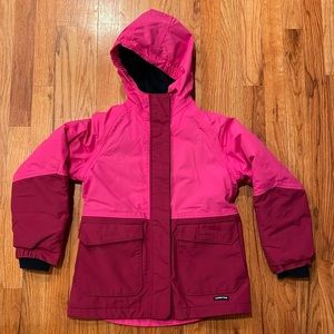 Kids Lands End Winter Coat, Size S (7-8)